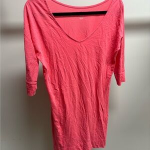 Lilly Pulitzer Pink V-Neck Dress